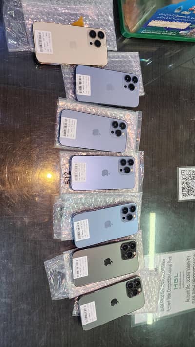 13 Pro 256Gb & 512Gb PTA approved