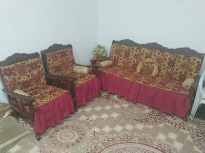 3 Piece Furniture Set - Bed, Table, Sofa - Easily Renew Karwain.