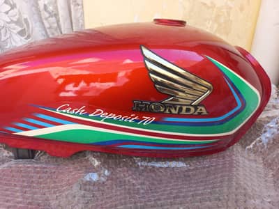 Honda CD70 Genuine Tanky Tapy 2017 model