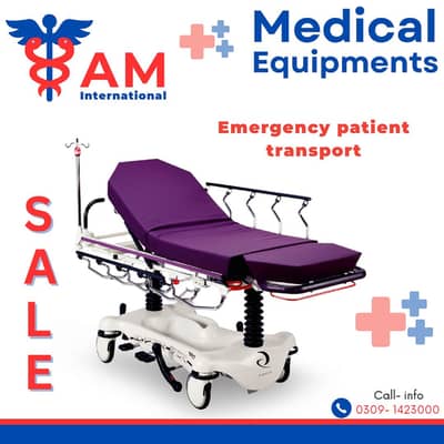 Emergency Stretcher/folding stretcher/adjustable stretche/ICU trolley,