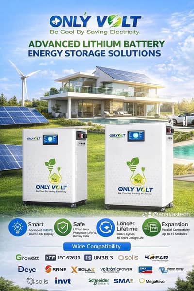 LITHIUM BATTERIES  8000+ life cycles 5 years warranty 90% dod