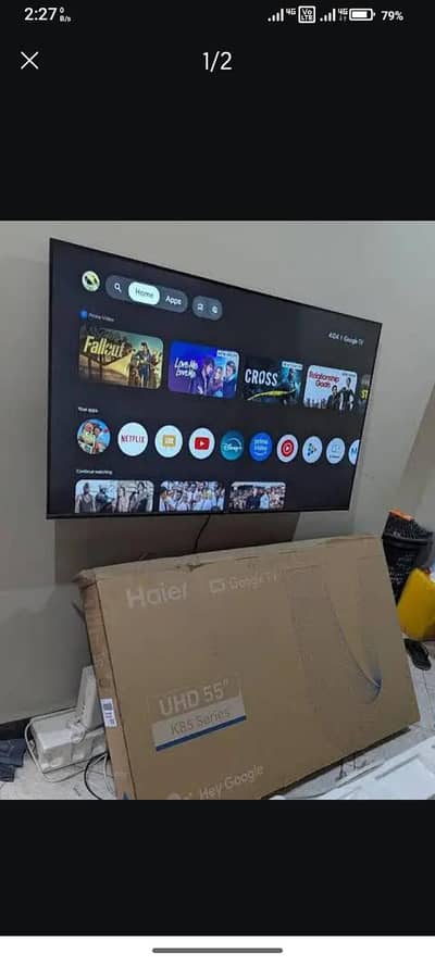 Haier 55 inches Android Google TV