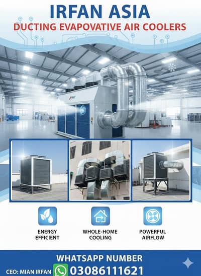 AC ducting and blower