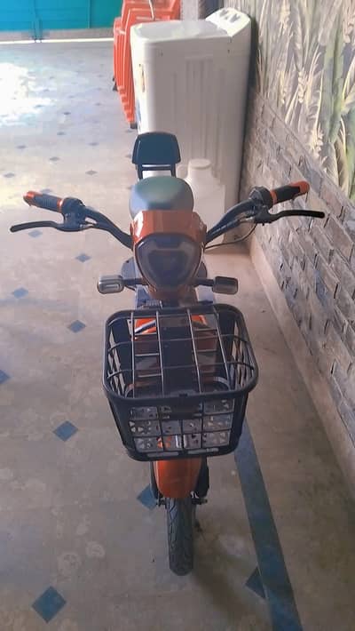 We have a children's scooter, which is electronic, which runs 20 to 30