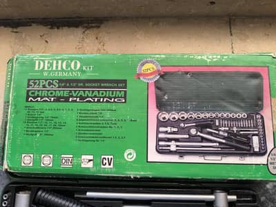 ToolKit Set 52 pieces Chrome Vanadium Made in Germany