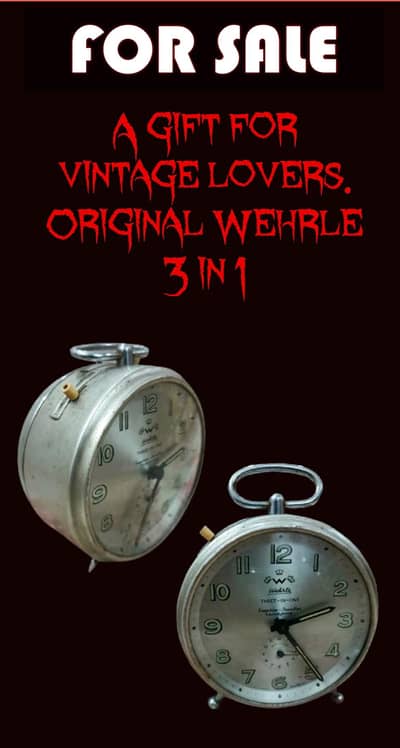 Wehrle Original 3 in 1  For Sale