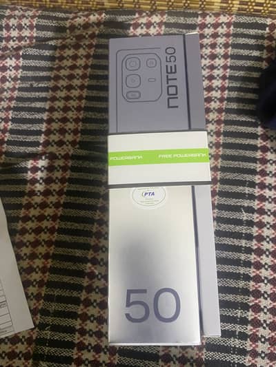 Infinix note 50 full new box pack