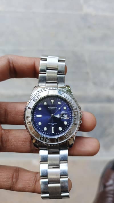 Skmei Stainless Steel Watch