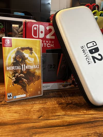 Nintendo switch 2 Mario bundle with Mortal kombat