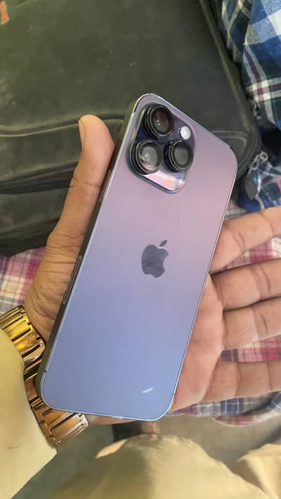 Iphone 14Promax 256GB JV with box Waterpack 10/9 condition 84% health