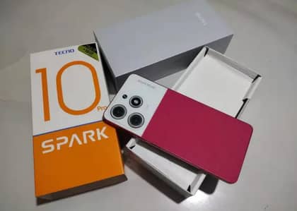 Tecno spark 10 pro 256gb with box