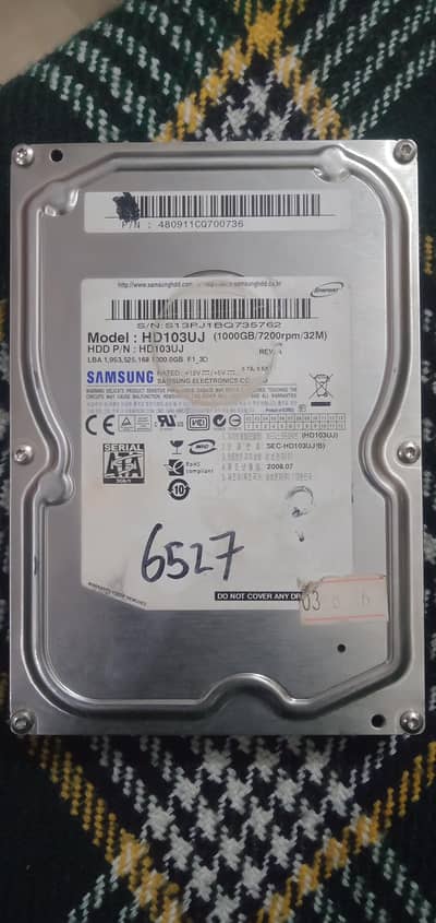 HARD DRIVE 1TB