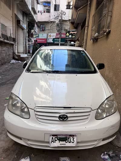 Corolla 2D saloon  2004 to petrol automatic
