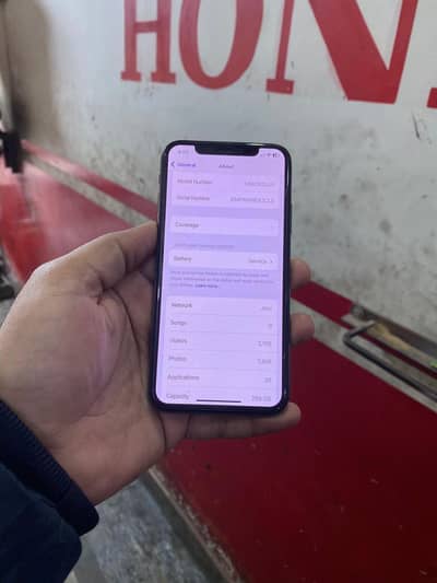 I Phone X 256Gb Pta Approved Mobile Panal Change Working ok. .