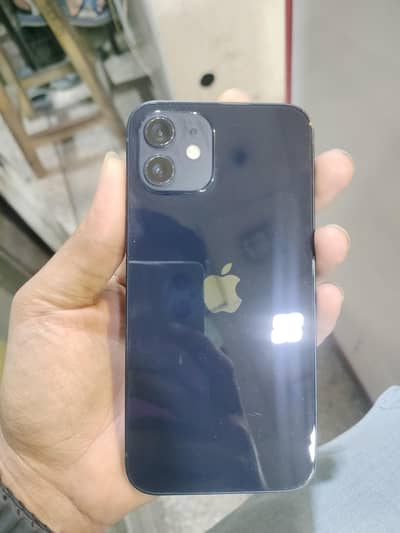 I phone 12 dual official PTA approved 128 GB 99 health water pack