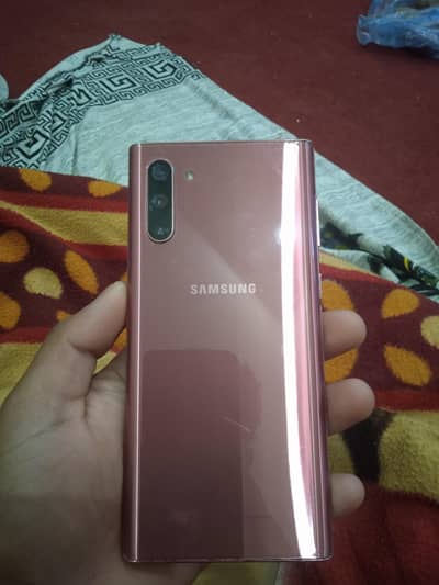 sumsung note 10 5g 12 256 gb