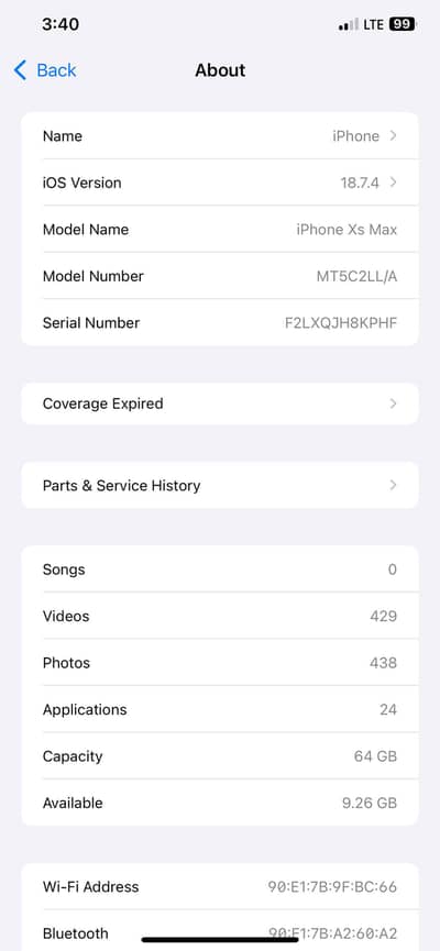 I phone xs max pta approved