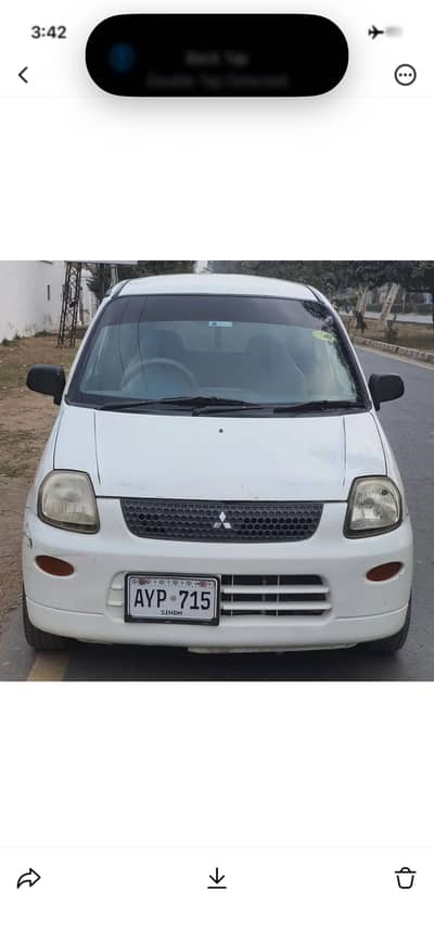 Mitsubishi Minica 2008 model 2012 register