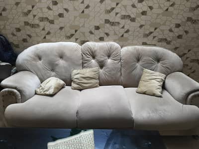 6 seater Sofa set used for sell
