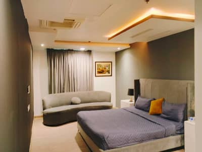 Gracious 02 Bed Apartment Gold Crest DHA Ph4 on per day rent