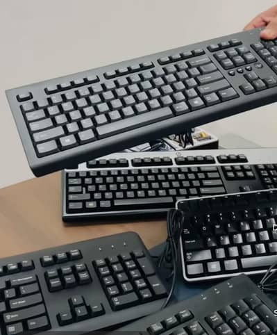Bulk Deal: Branded Wired Keyboards (Dell, Hp and More) | Min. order 10