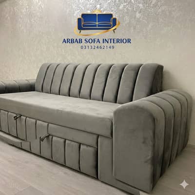 Sofa cum bed/Double cumbed/LShape/Combed/Double bed/Set/Foam Mattress