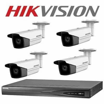 Hikvision 4 Cctv Camera Nightvision Setup Installation.