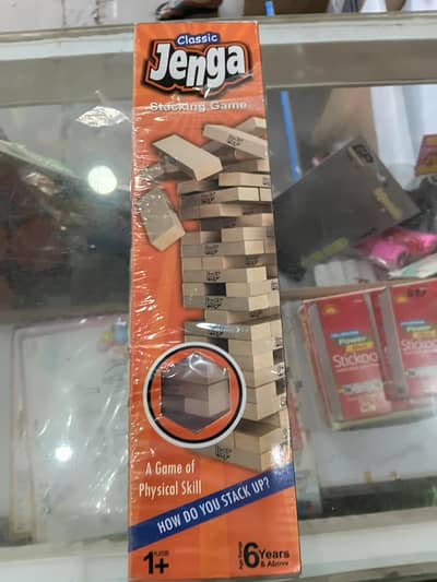 jenga game for sale contact me on WhatsApp
