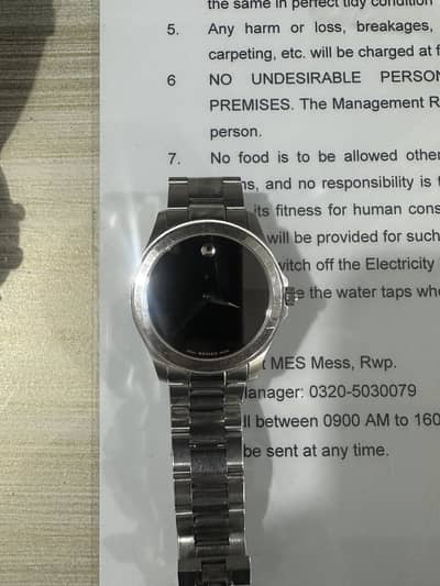 Sapphire Crystal -  Movado Watch