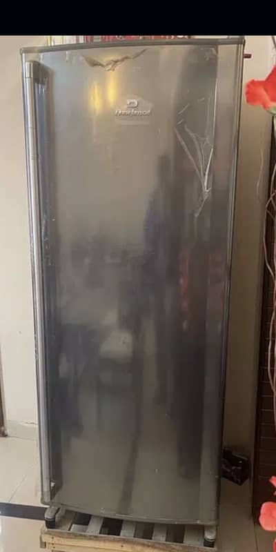 Standing freezer