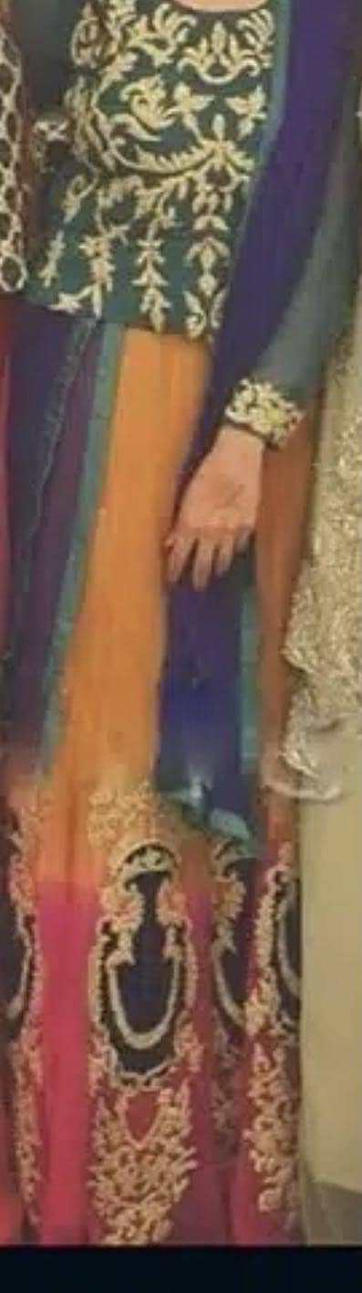 Lhengha choli (tila work)