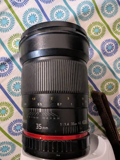 Samyang 35mm f1.4 Manual Canon EF