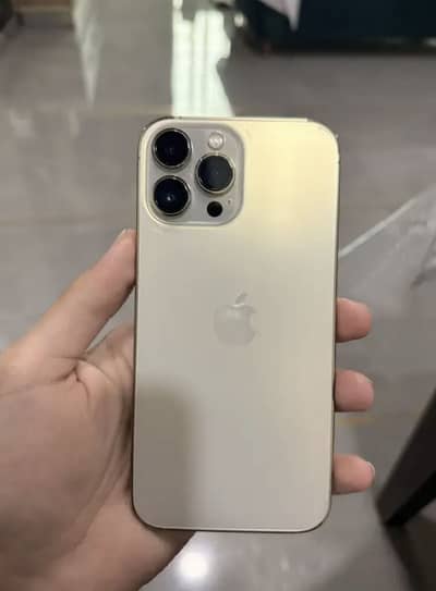 iPhone 13 Pro Max Gold in mint condition