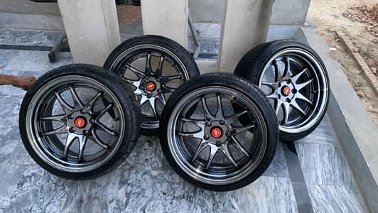 Alloy Rims 17 inches in black chrome
