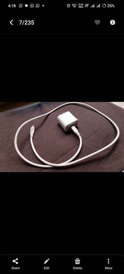 apple 20 watt charger