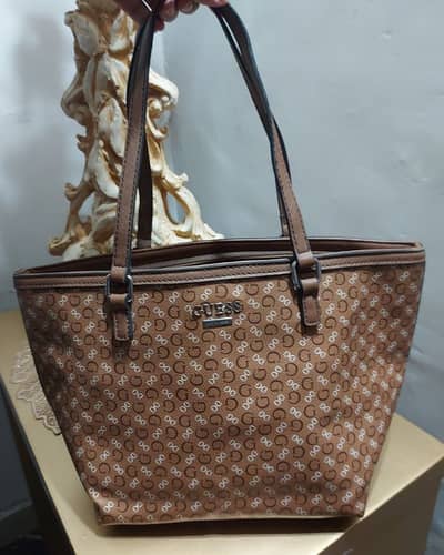 Branded coded guess bag