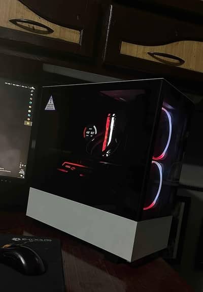 Nzxt Pc build with 5700x3d and 5060ti