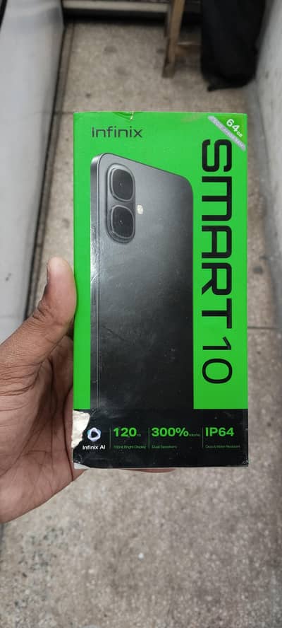 Infinix Smart 10 Available With Box Charger In Warranty 8 Months. . .