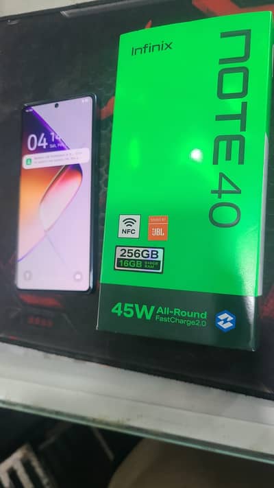 Infinix Note 40 | 16GB RAM | 256GB Storage | 10/10 Condition