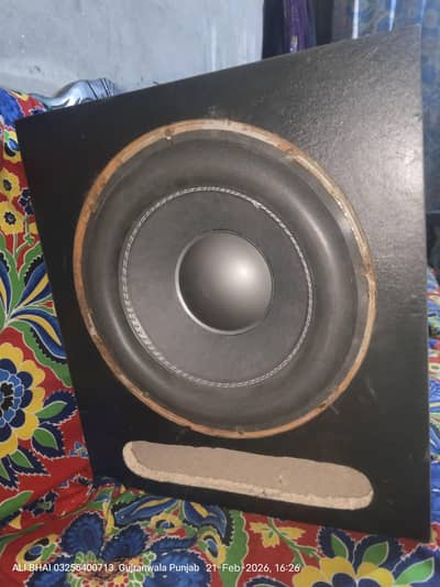 bass tube 12 inch 2300watt hundred power  10 by 10