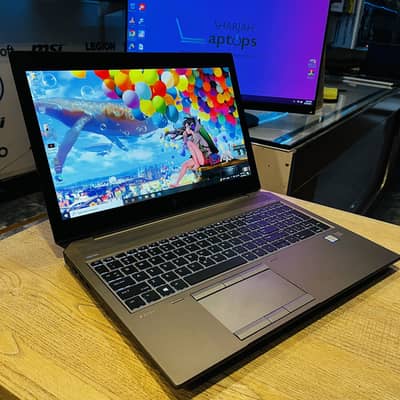 HP Zbook , core i7 9th H , 4K display