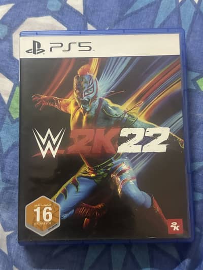 WWE 2k22 PlayStation 5 disc 10/10