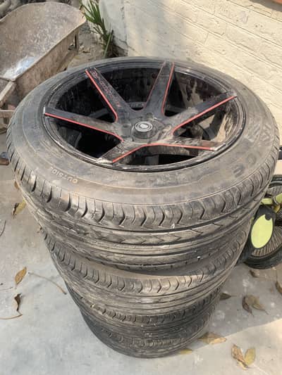 17” vosen rims with Tyres
