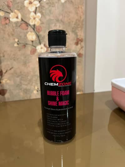 Car Washing Bubble Shampoo & ChemicaL.