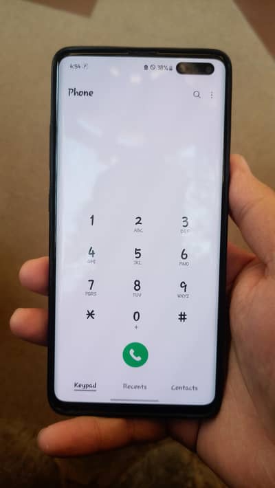 Samsung s10 plus 5g 8gb 256gb clear display