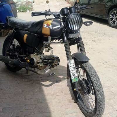 cafe racer bike smooth design decent  look