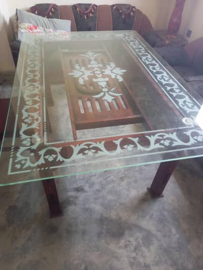 full sis dining table 6 chair