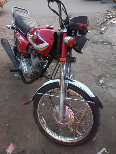 CG Honda 125 2016 modal rawalpindi number