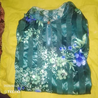 green stitched suit ready to wear
