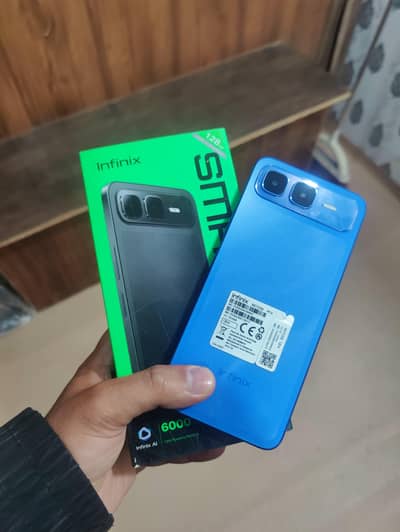Infinix smart 10 plus (4+128)(with complete box)